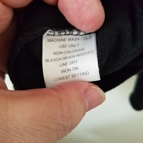 Worthington Stretch Black Button up V Neck Cardigan Size 2X - Picture 6 of 12